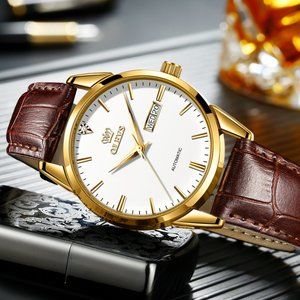 OLEVS Men's Mechanical Watch Automatical Winding